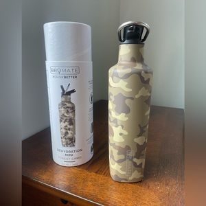 Ew in box Brumate mini rehydration in forest camo 16oz